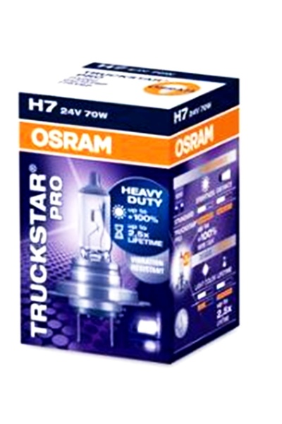 Osram Bec auto cu halogen original H7 70W 24V 64215 pentru faruri