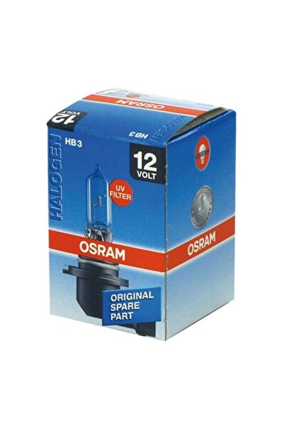 Osram Bec standard HB3 60W 12V cu halogen pentru faruri auto