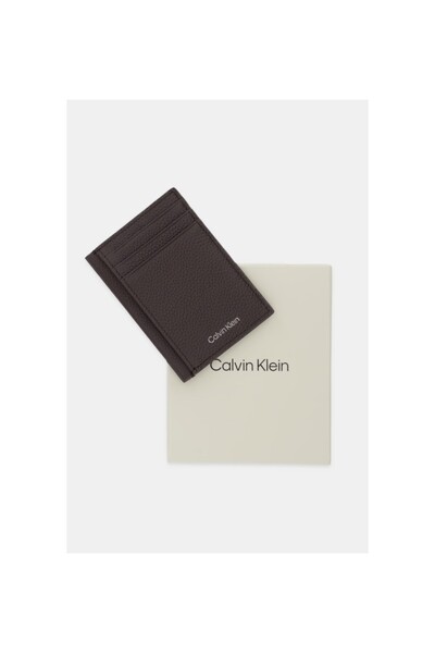 Calvin Klein Foil Emboss Ns Card Case Men's Wallet