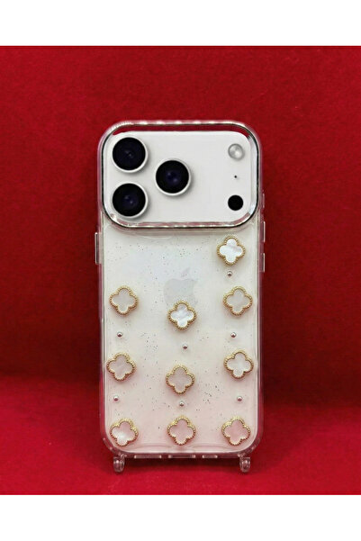 KaffCase 5 ألوان Yonca مرصّع بالأحجار لمّاع حافظة هاتف شفافة متوافقة مع iPhon...