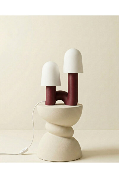 Nure Mush DUO Tasarım Dekoratif Abajur