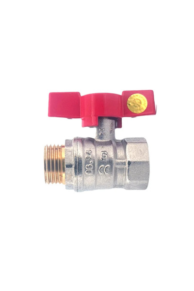 OEM Βαλβίδα νερού TRS, 1/2", μέσα-έξω, πεταλούδα