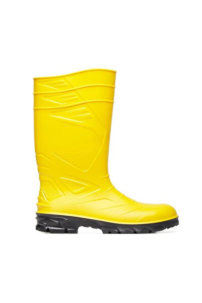 OEM Safety boots, anti-drilling, PVC, metal toe cap, size 43, yellow