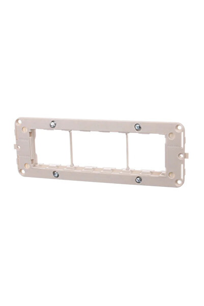 OEM Fixing frame for 7 Vimar Neve modules, for modular equipment, IP20, white