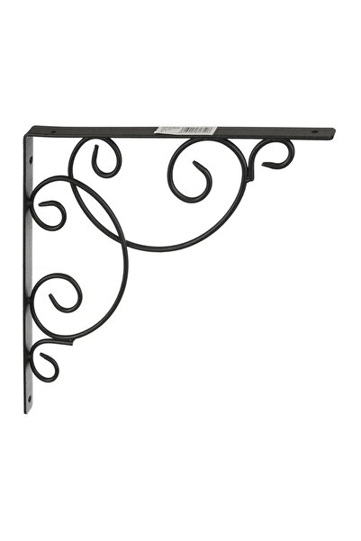 OEM Suport raft, fier forjat, 300x270x20 mm, negru