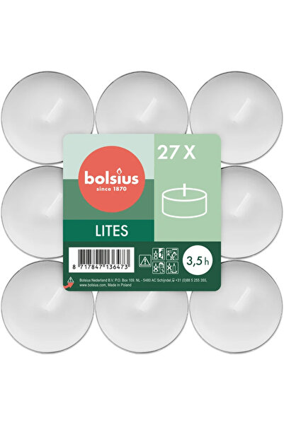 OEM Set 27 lumanari pastila, timp ardere 3.5 ore