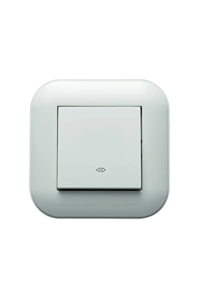 OEM Διακόπτης Ovivo Loft Μονό σταυρού, κλασικός, IP20, λευκός