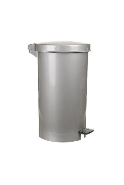 OEM Πλαστικός κάδος απορριμμάτων, άνοιγμα με πεντάλ, 35 λίτρα, γκρι