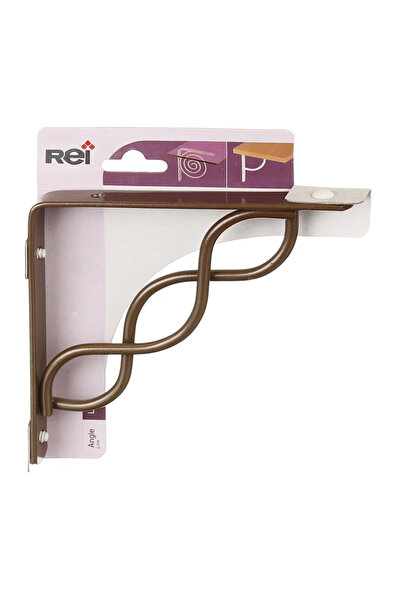 OEM Στήριγμα ραφιού, κυματοειδές σχέδιο, 150 mm, ορείχαλκος