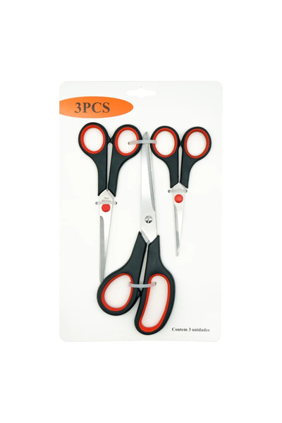 OEM Σετ 3 ψαλιδιών για λεπτά υλικά, 170 mm