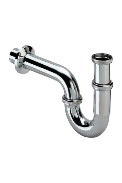 OEM Σιφώνι νιπτήρα Viega με σωλήνα, χωρίς βαλβίδα, επιχρωμιωμένος ορείχαλκος,...