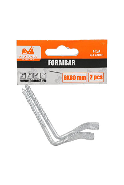 OEM Foraibar, Μ 60 mm, Ø 6 mm (σετ 2 τεμαχίων)