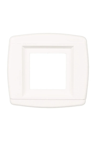 OEM Απλό διακοσμητικό πλαίσιο Gunsan Visage, για κλασικό εξοπλισμό, IP20, λευκό