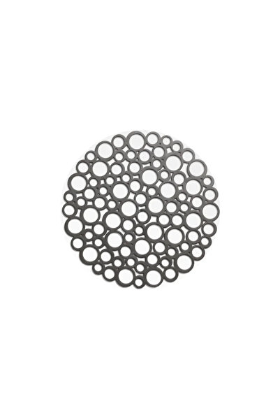 OEM Προστατευτικό χαλάκι νεροχύτη, πλαστικό, Ø 30 x Υ 0.3 εκατοστά, μαύρο