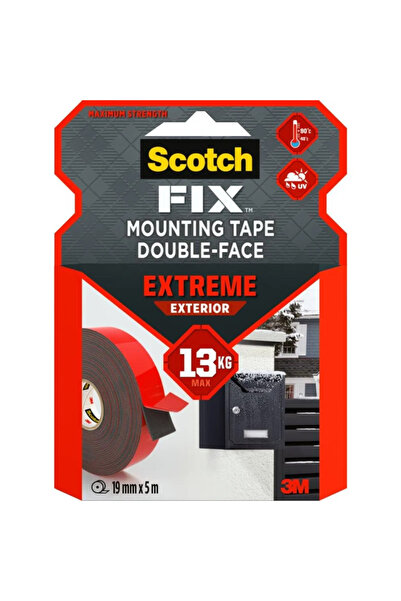 OEM Banda dublu adeziva 3M ScotchFIX, pentru oglinzi, 19 mm, L 5 m, alb