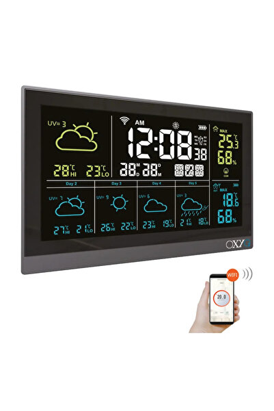 OEM Statie meteo fara fir, Oxyo2, Wi-Fi, cu transmitator exterior