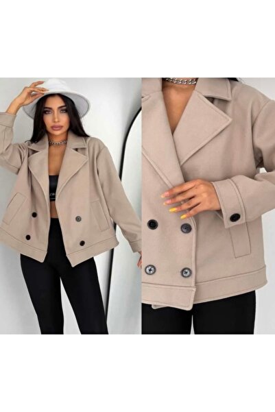 BÜŞ kadın kaşe ceket
