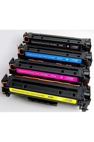Generic 4-Piece 205 205A Compatible Toner Cartridge Set