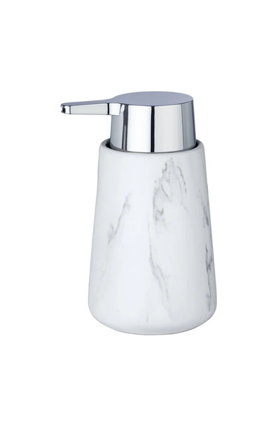 OEM Δοχείο υγρού σαπουνιού Adrada, κεραμικό, γκρι/λευκό, ματ