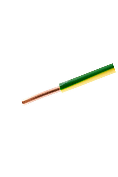 OEM Cablu electric FY, 6 mm², 5 metri, verde/galben