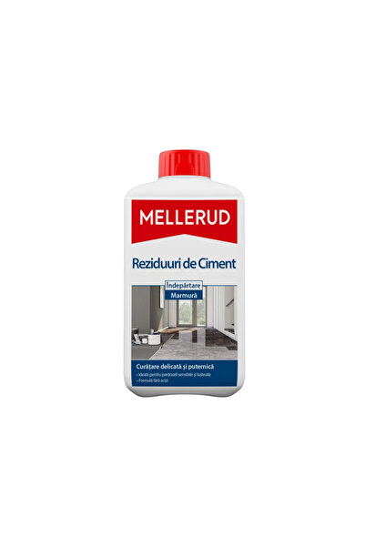 OEM Solutie pentru indepartarea urmelor de ciment, Mellerud, 1 L, pentru marm...