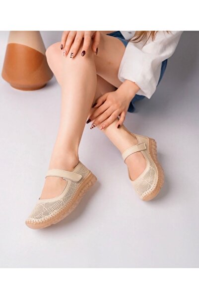 BARIŞ AKBULUT Genuine Leather Orthopedic Soft Transparent Sole Shoes