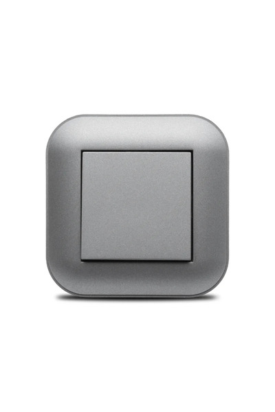 OEM Απλός διακόπτης Ovivo Loft, κλασικός, IP20, γκρι