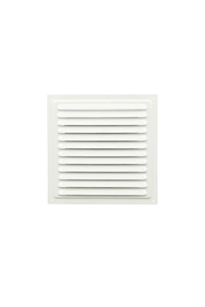 OEM Вентилационна решетка, метална, 30 x 30 см, бяла