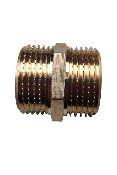 OEM Brass nipple, external thread, 1' connection