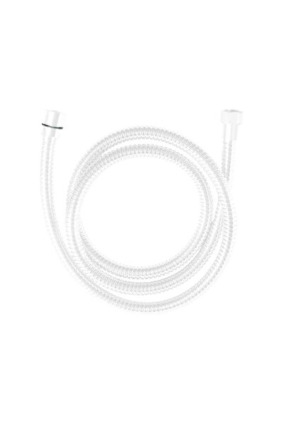 OEM Σωλήνας ντους Arno, εύκαμπτος, μήκος 1,5 - 1,75 μέτρα, μεταλλικός, λευκός