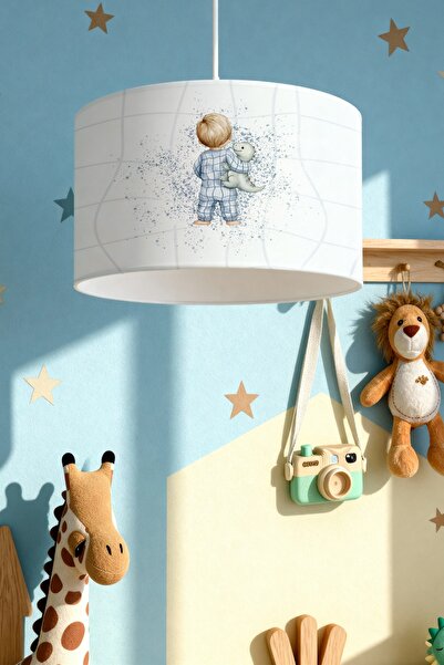 EVPANYA Minik Dino Dostum Desenli Çocuk Odası Avize