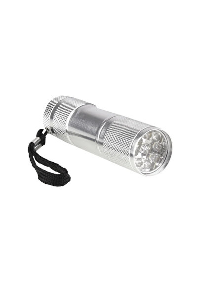 OEM Lanterna LED, 45 lm, aluminiu/plastic, gri