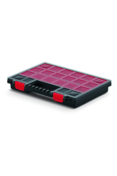 OEM Modular organizer, plastic, 50 x 249 x 344 mm, red