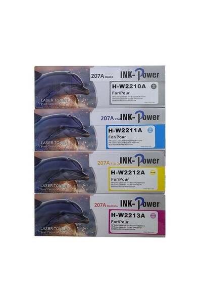 Generic INKPOWER 207A High yield Toner Cartridge Compatible for HP W2210A W22...