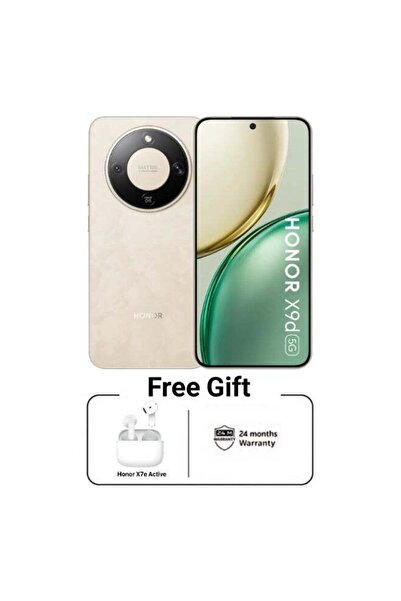 HONOR X9d 5G Dual SIM 12GB RAM 256GB Sunrise Gold + X7e Active