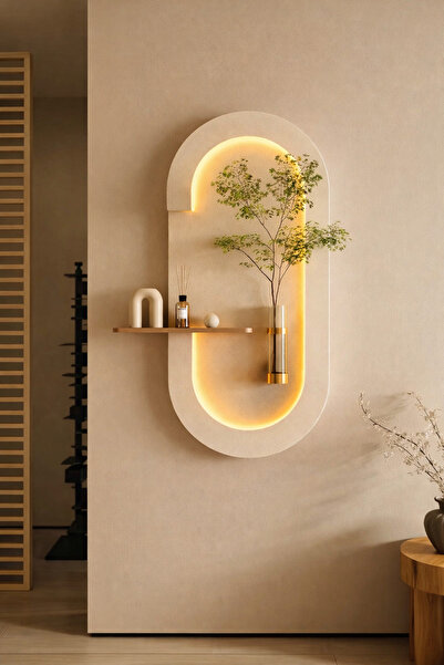 DECOR LumaFlora Modera Modern Tablo, Dekorasyon Duvar Tablo, Hediyelik Ürün