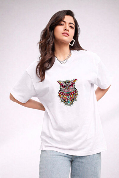 YUNAYT ΓΥΝΑΙΚΕΙΑ ΛΕΠΤΟΜΕΡΗ ΕΚΤΥΠΩΣΗ ΜΕΓΕΘΟΣ ΦΑΡΔΙ ΚΟΜΜΕΝΟ T-SHIRT ΠΟΔΗΛΑΤΟ