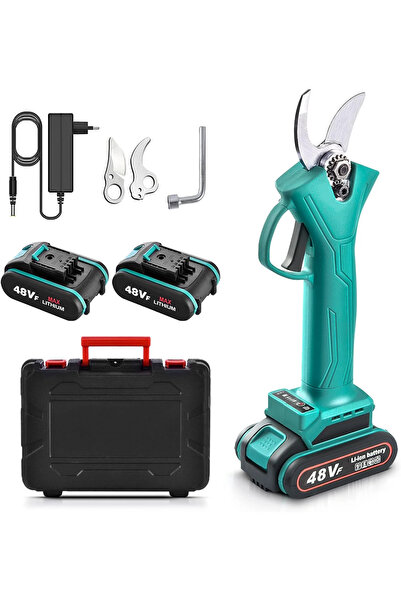 OEM Foarfecă electrică pentru viță de vie, copaci și crengi, 2 baterii 48V, 2Ah