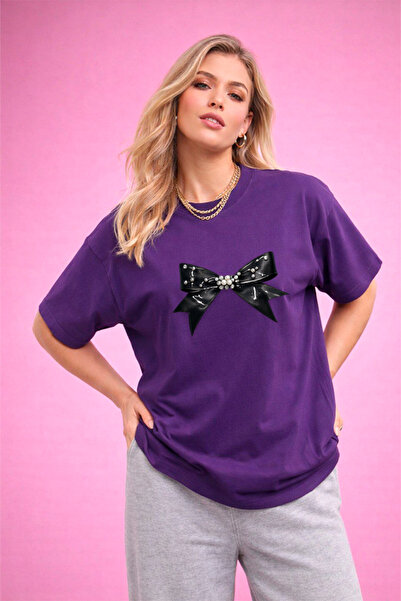 YUNAYT ΓΥΝΑΙΚΕΙΑ ΛΕΠΤΟΜΕΡΗ ΕΚΤΥΠΩΣΗ ΜΕΓΕΘΟΣ ΦΑΡΔΙ ΚΟΜΜΕΝΟ T-SHIRT ΠΟΔΗΛΑΤΟ