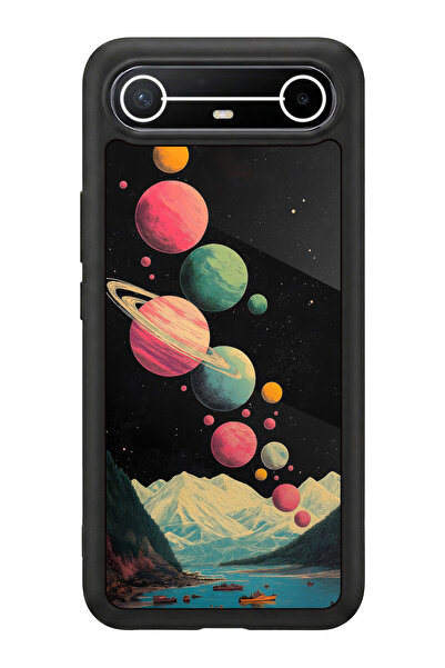 TECNO Spark Slim 5G Uyumlu Uzay Tasarımlı Glossy Premium Kılıf