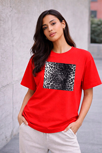 YUNAYT ΓΥΝΑΙΚΕΙΑ ΛΕΠΤΟΜΕΡΗ ΕΚΤΥΠΩΣΗ ΜΕΓΕΘΟΣ ΦΑΡΔΙ ΚΟΜΜΕΝΟ T-SHIRT ΠΟΔΗΛΑΤΟ