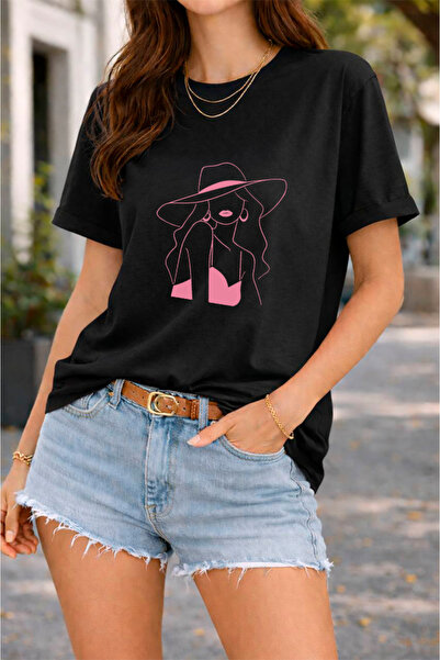 YUNAYT ΓΥΝΑΙΚΕΙΑ ΛΕΠΤΟΜΕΡΗ ΕΚΤΥΠΩΣΗ ΜΕΓΕΘΟΣ ΦΑΡΔΙ ΚΟΜΜΕΝΟ T-SHIRT ΠΟΔΗΛΑΤΟ