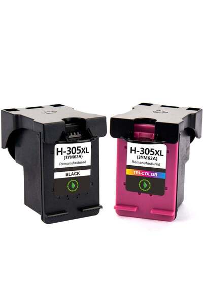 Generic خراطيش حبر HP 305 و 305XL عالية الإنتاجية متوافقة مع طابعات HP 305 و ...