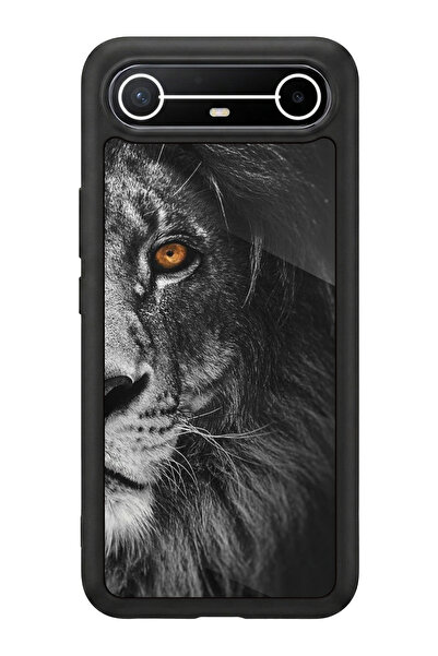 TECNO Spark Slim 5G Uyumlu Aslan Tasarımlı Glossy Premium Kılıf