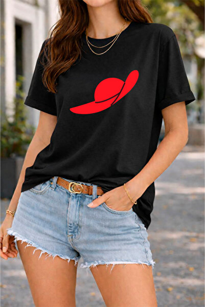 YUNAYT TRICOU CU DETALII IMPRIMATE DE DAMĂ