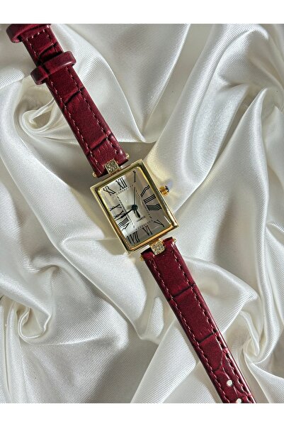 Mihristore Vintage Leather Women's Watch Waterproof Women's Wristwatch Gift W...