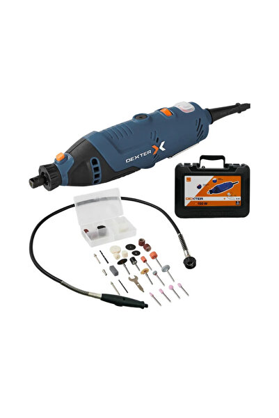 Dexter Μινιατούρα εργαλείο Dexter, 150 W, 62 αξεσουάρ που περιλαμβάνονται