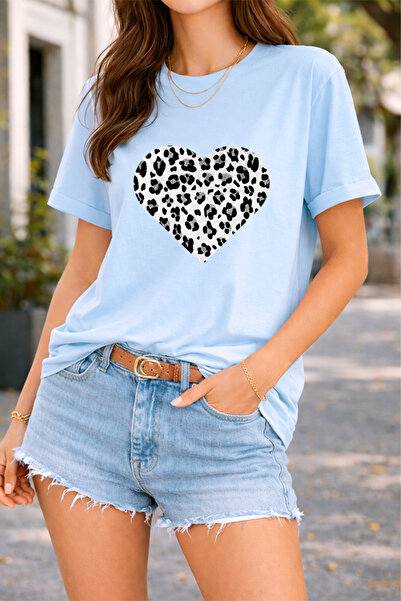 YUNAYT ΓΥΝΑΙΚΕΙΑ ΛΕΠΤΟΜΕΡΗ ΕΚΤΥΠΩΣΗ ΜΕΓΕΘΟΣ ΦΑΡΔΙ ΚΟΜΜΕΝΟ T-SHIRT ΠΟΔΗΛΑΤΟ