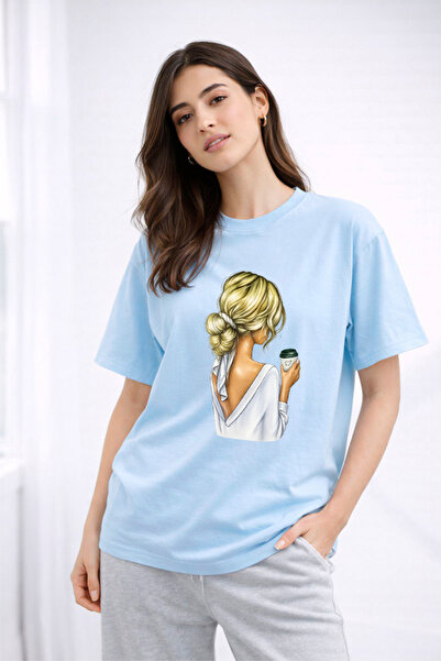 YUNAYT ΓΥΝΑΙΚΕΙΑ ΛΕΠΤΟΜΕΡΗ ΕΚΤΥΠΩΣΗ ΜΕΓΕΘΟΣ ΦΑΡΔΙ ΚΟΜΜΕΝΟ T-SHIRT ΠΟΔΗΛΑΤΟ