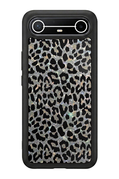 TECNO Spark Slim 5G Uyumlu Hologram Leopar Tasarımlı Glossy Premium Kılıf